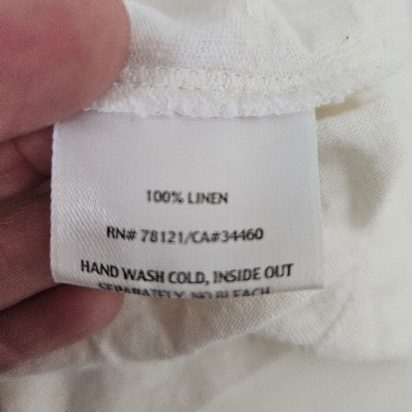 Eileen Fisher 100% Linen Tank Top Sz Small - Picture 6 of 6